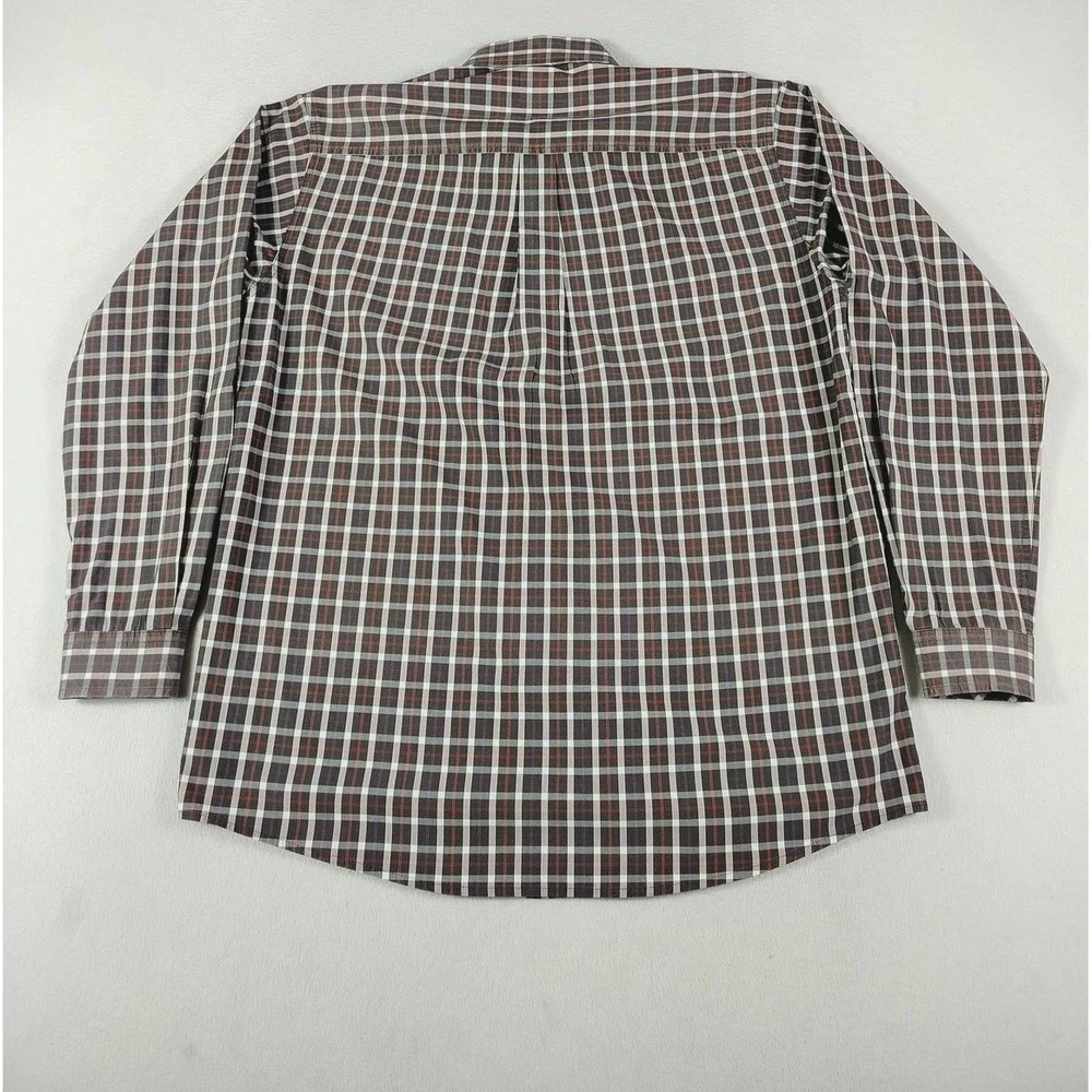 Cinch Shirt‎ Mens Medium Black Red Plaid Button Westerncore Rodeo Cowboycore - Picture 2 of 10